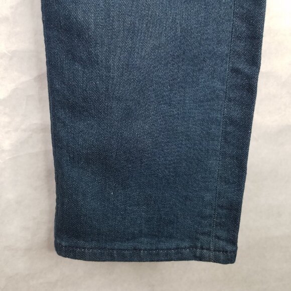 Levi's 513 Jeans Men's 30x32 Slim Straight Fit Blue Dark Wash Stretch Denim NEW - Picture 7 of 16
